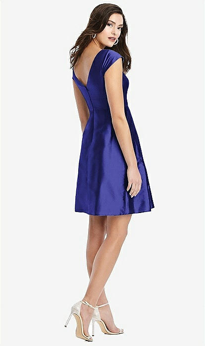 slim fit dress slacks Cap Sleeve Dress with Pockets | Organic Cotton main image 1