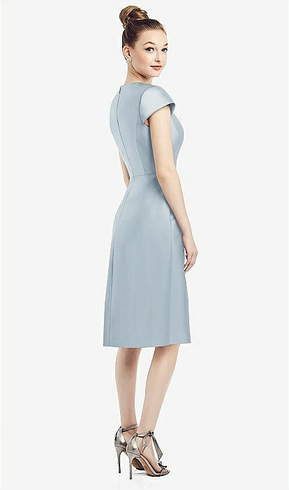 knee length dresses for ladies Hartford Cap Sleeve Midi in Solid Fit and Flare