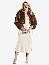 Alt View 4 Thumbnail - Ivory Cowl-Neck Convertible Midi Slip Dress - Piper