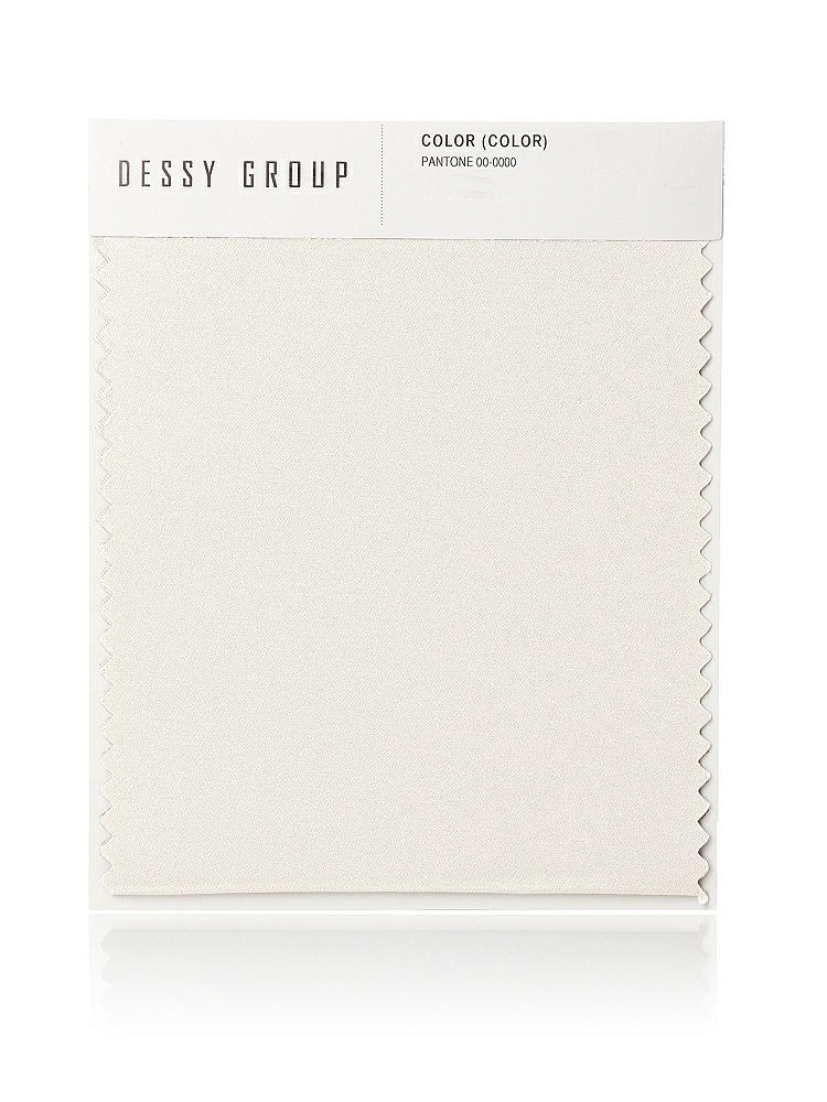 Front View - Ivory Lux Charmeuse Swatch