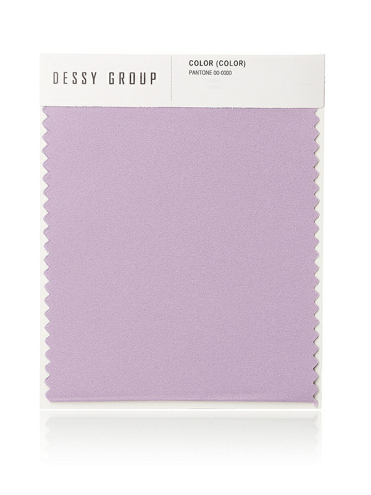 Front View - Pale Purple Lux Charmeuse Swatch