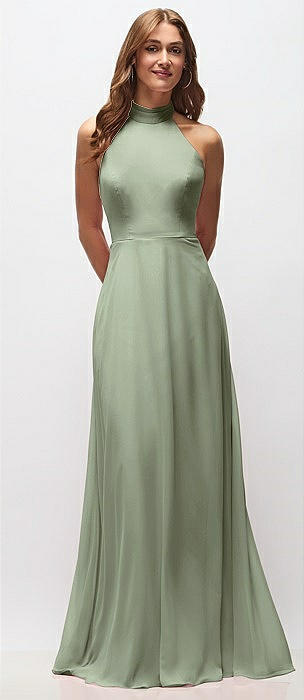 party bridesmaid dresses Chiffon Taropurple Long Spaghetti Straps Bridesmaid Dresses main image 1